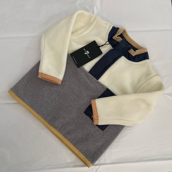 7 for all mankind toddler fleece pullover jacket. - Picture 8 of 15